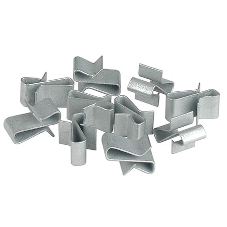 Superjock 0.37 in. Wide Trailer Frame Clips Zinc - Pack of 10 SU721696